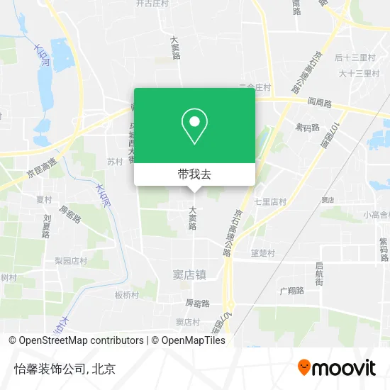 怡馨装饰公司地图