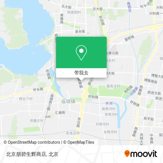 北京朋碧生辉商店地图