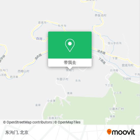 东沟门地图
