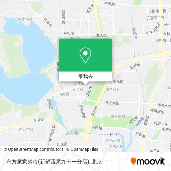 东方家家超市(新鲜蔬果九十一分店)地图