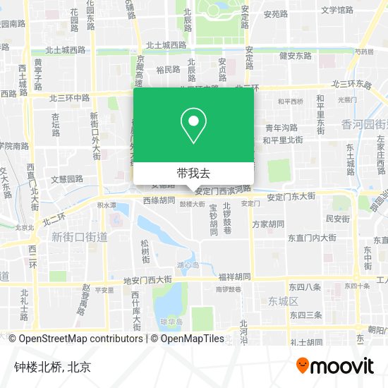钟楼北桥地图