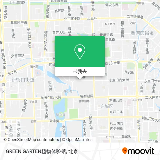 GREEN GARTEN植物体验馆地图