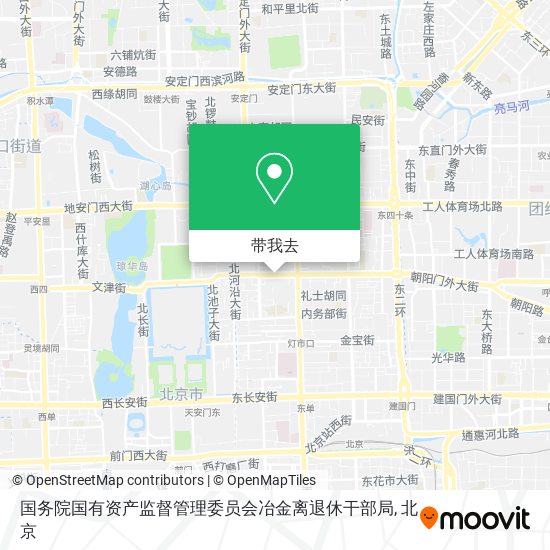 国务院国有资产监督管理委员会冶金离退休干部局地图