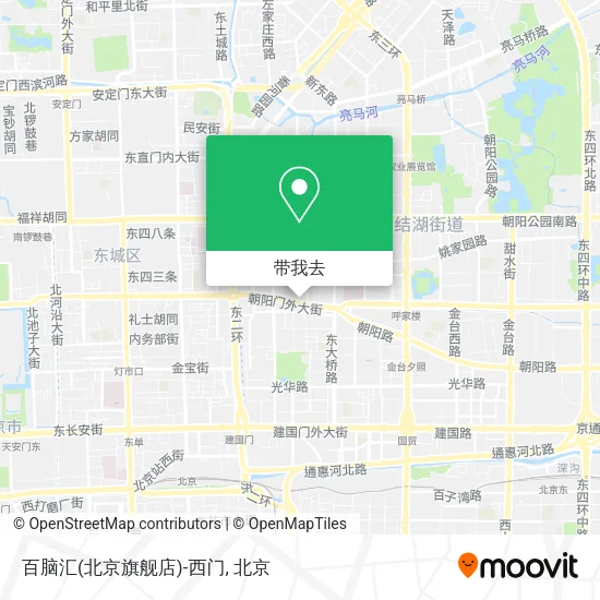 百脑汇(北京旗舰店)-西门地图