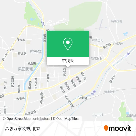 温馨万家装饰地图