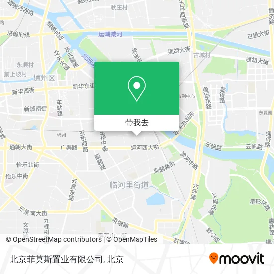 北京菲莫斯置业有限公司地图