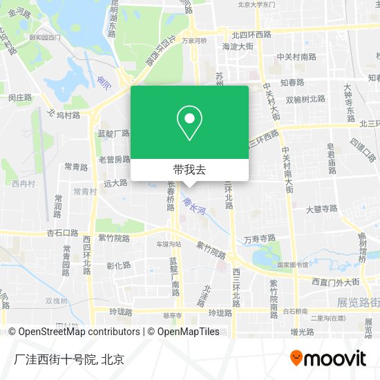 厂洼西街十号院地图