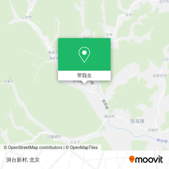 洞台新村地图