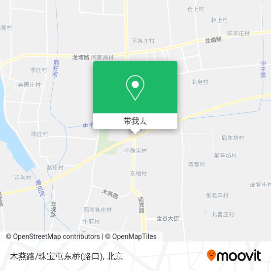 木燕路/珠宝屯东桥(路口)地图