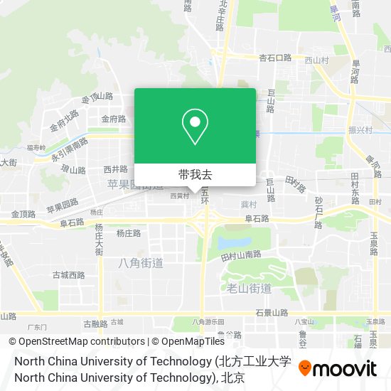 North China University of Technology地图