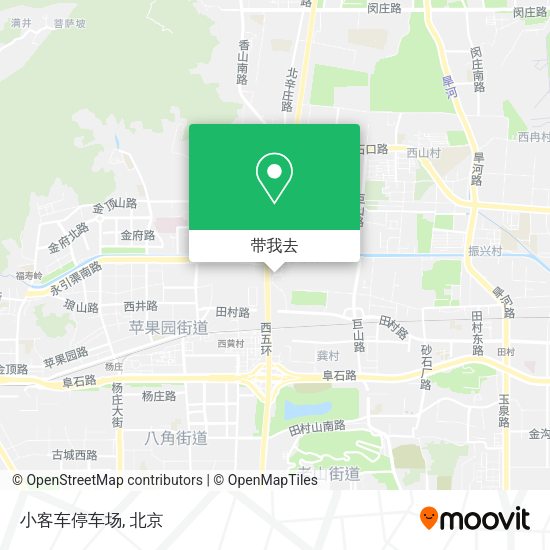 小客车停车场地图