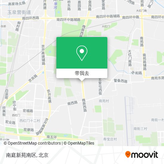 南庭新苑南区地图