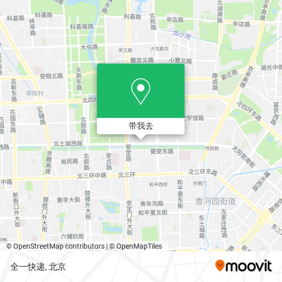 全一快递地图