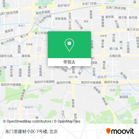 东门里建材小区-7号楼地图
