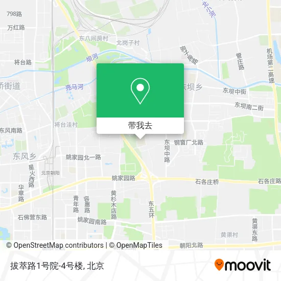 拔萃路1号院-4号楼地图