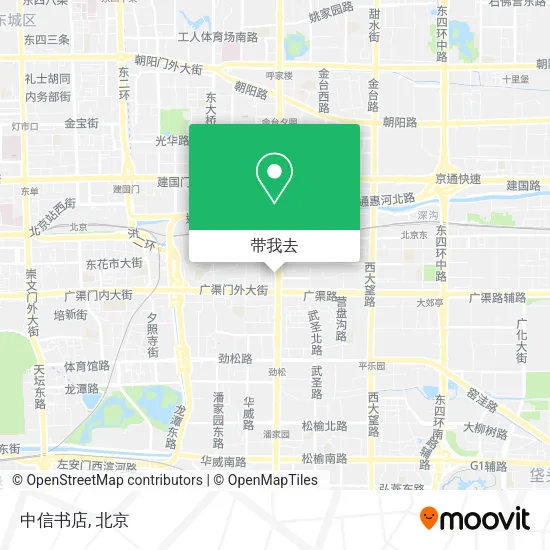 中信书店地图