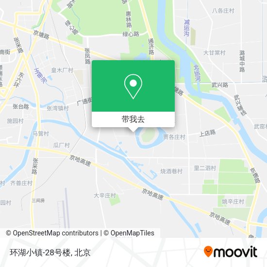 环湖小镇-28号楼地图
