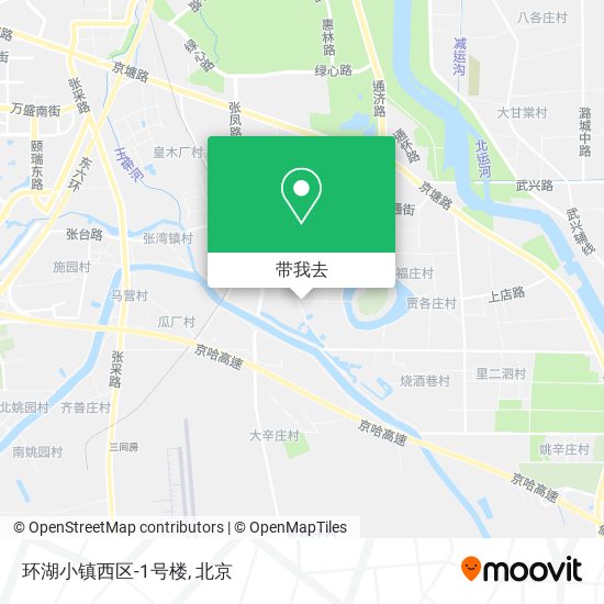 环湖小镇西区-1号楼地图