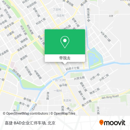 嘉捷·BAD企业汇停车场地图