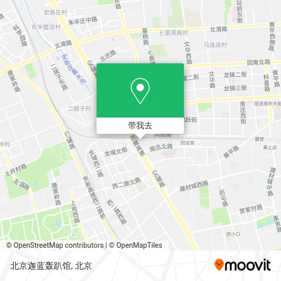 北京迦蓝轰趴馆地图
