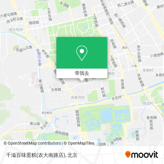 千滋百味蛋糕(农大南路店)地图