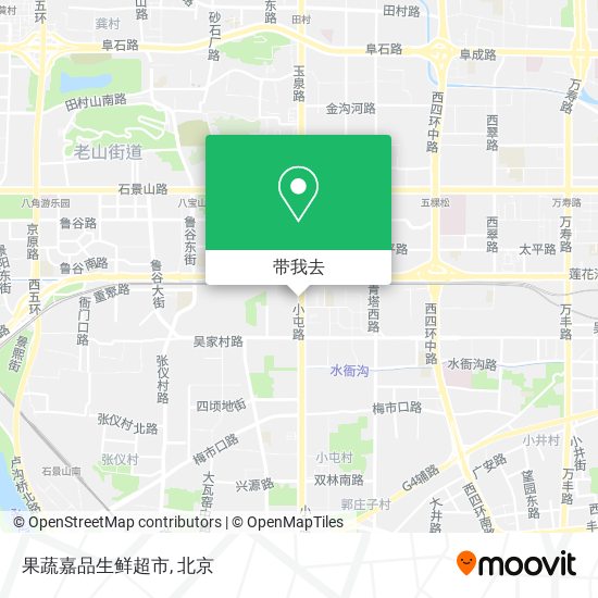 果蔬嘉品生鲜超市地图