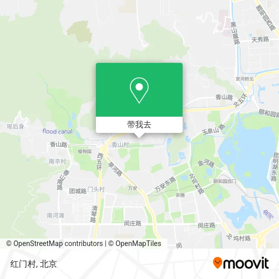 红门村地图
