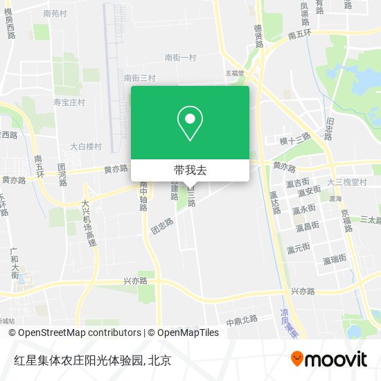 红星集体农庄阳光体验园地图
