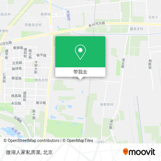 微湖人家私房菜地图