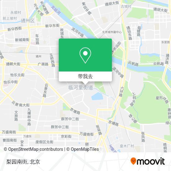 梨园南街地图