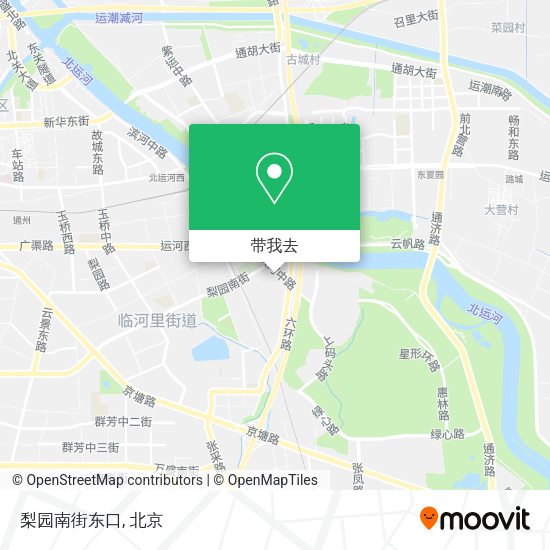 梨园南街东口地图