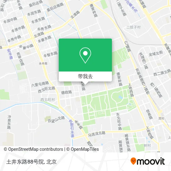 土井东路88号院地图
