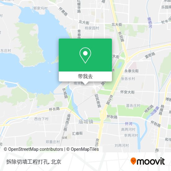 拆除切墙工程打孔地图