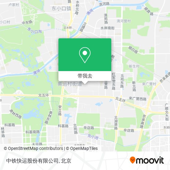 中铁快运股份有限公司地图
