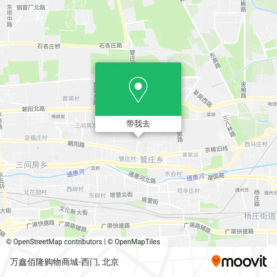 万鑫佰隆购物商城-西门地图