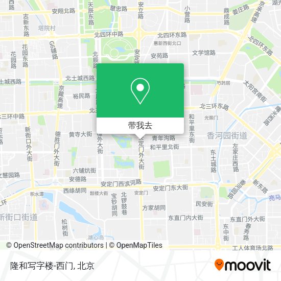 隆和写字楼-西门地图