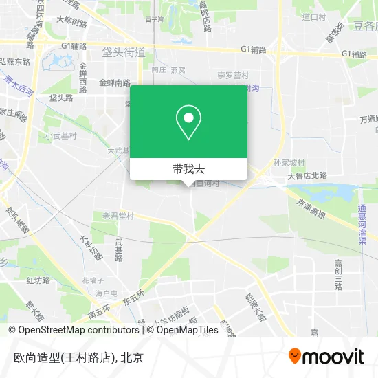 欧尚造型(王村路店)地图