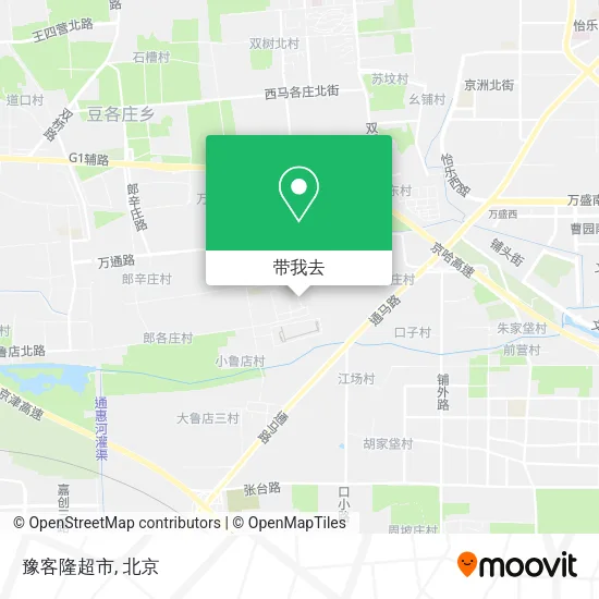 豫客隆超市地图