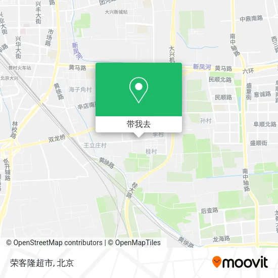 荣客隆超市地图