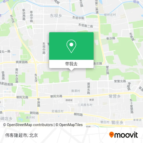 伟客隆超市地图