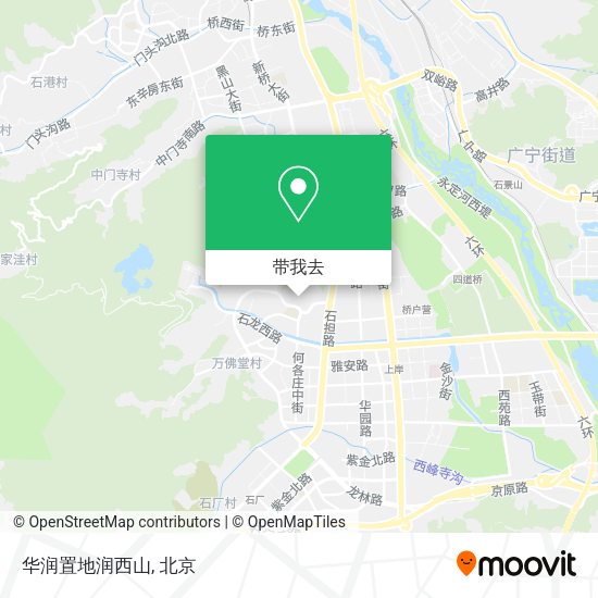 华润置地润西山地图