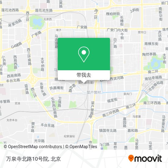 万泉寺北路10号院地图