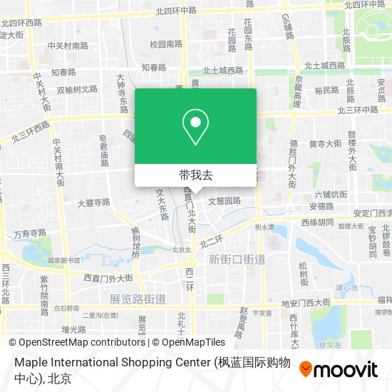 Maple International Shopping Center (枫蓝国际购物中心)地图