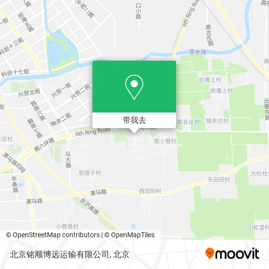 北京铭顺博远运输有限公司地图