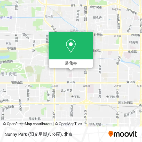 Sunny Park (阳光星期八公园)地图