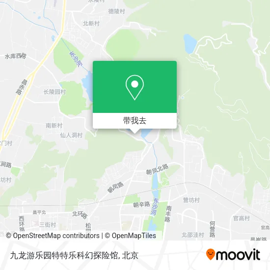 九龙游乐园特特乐科幻探险馆地图