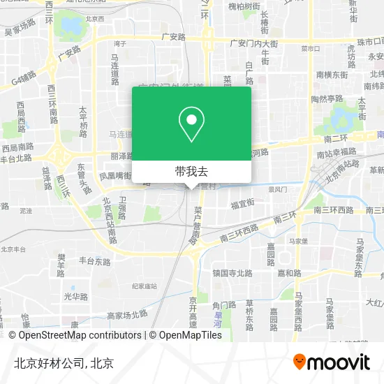 北京好材公司地图
