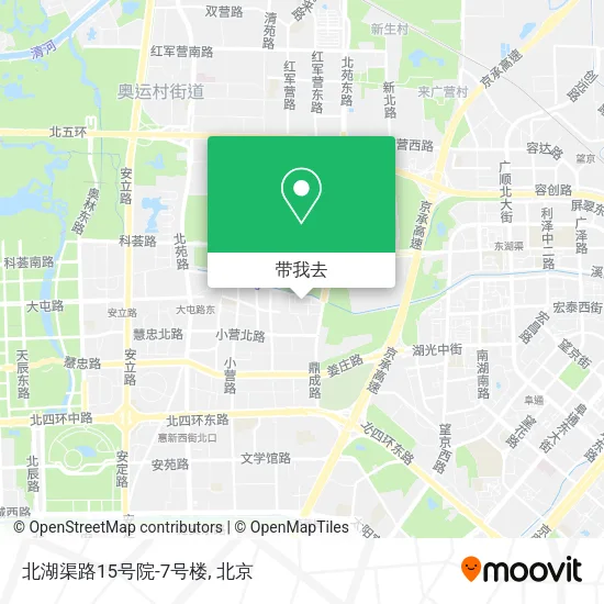北湖渠路15号院-7号楼地图