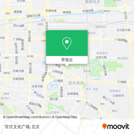 官庄文化广场地图
