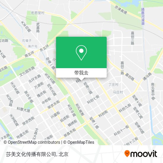 莎美文化传播有限公司地图